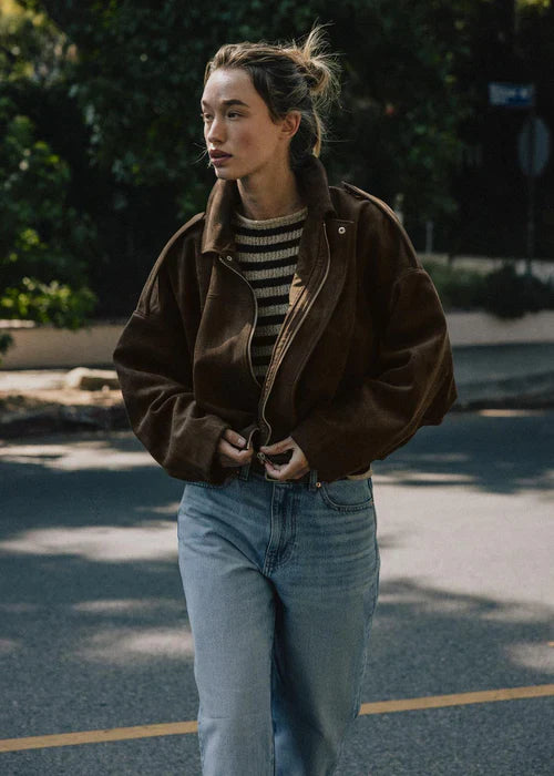 Clara | Veste Long Élégant en Laine