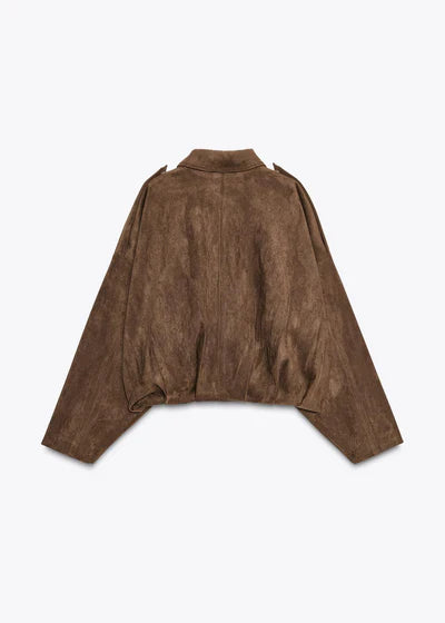 Clara | Veste Long Élégant en Laine