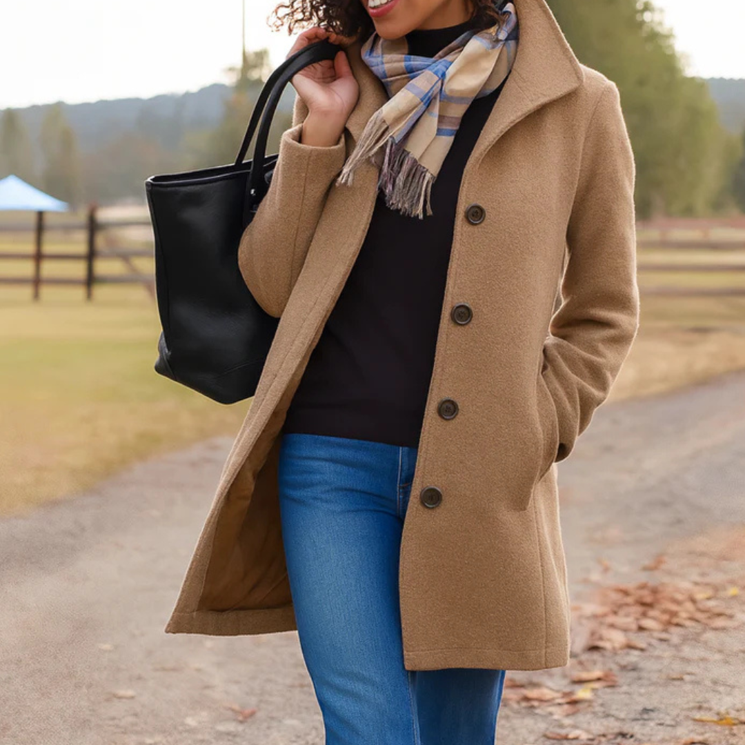 Amélie | Manteau Classique Élégant