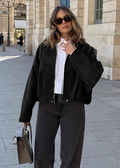 Clara | Veste Long Élégant en Laine