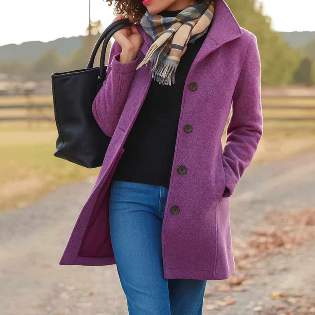 Amélie | Manteau Classique Élégant