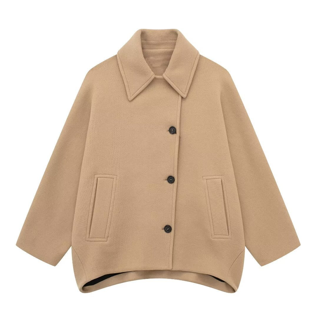 Céline | Manteau long en laine élégante
