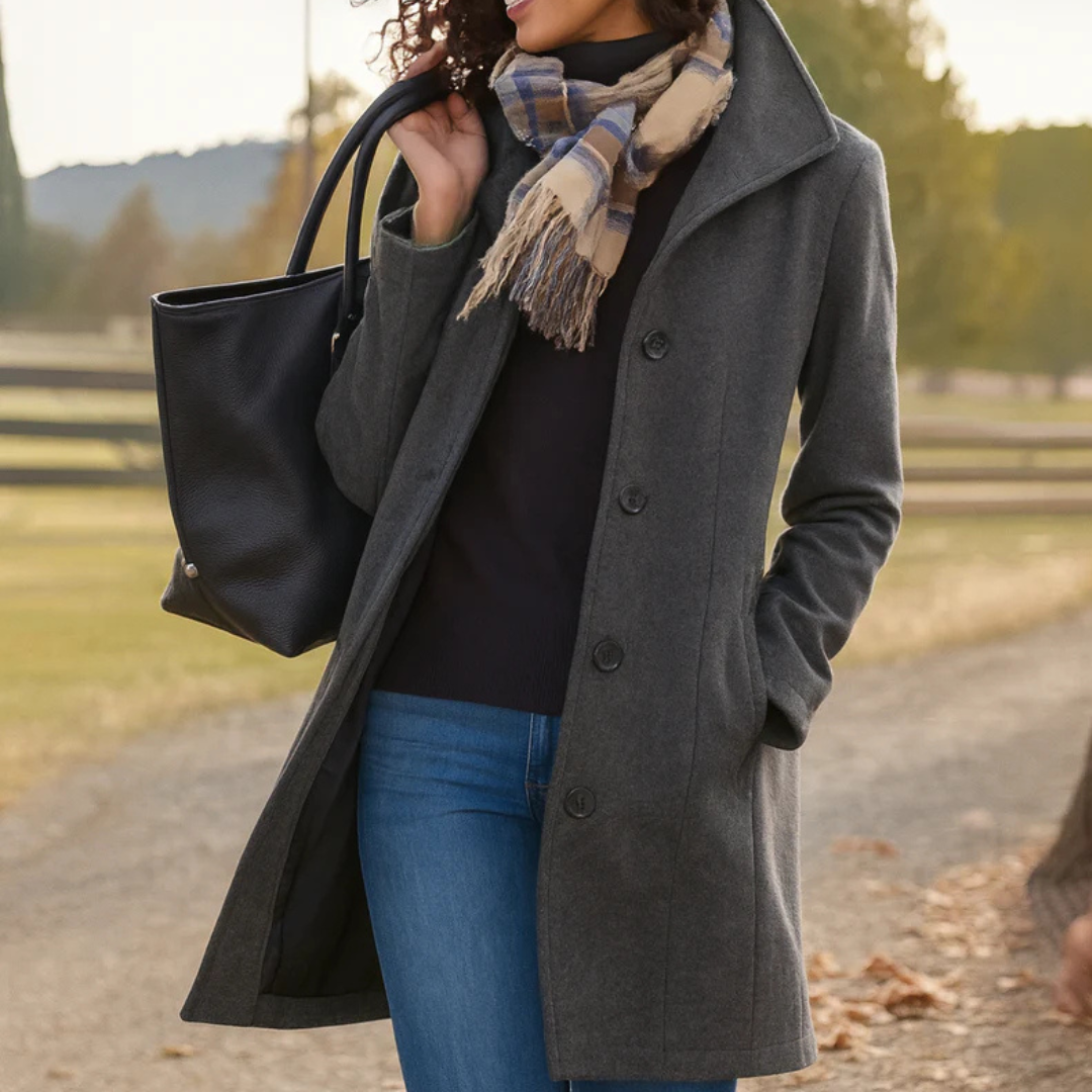 Amélie | Manteau Classique Élégant