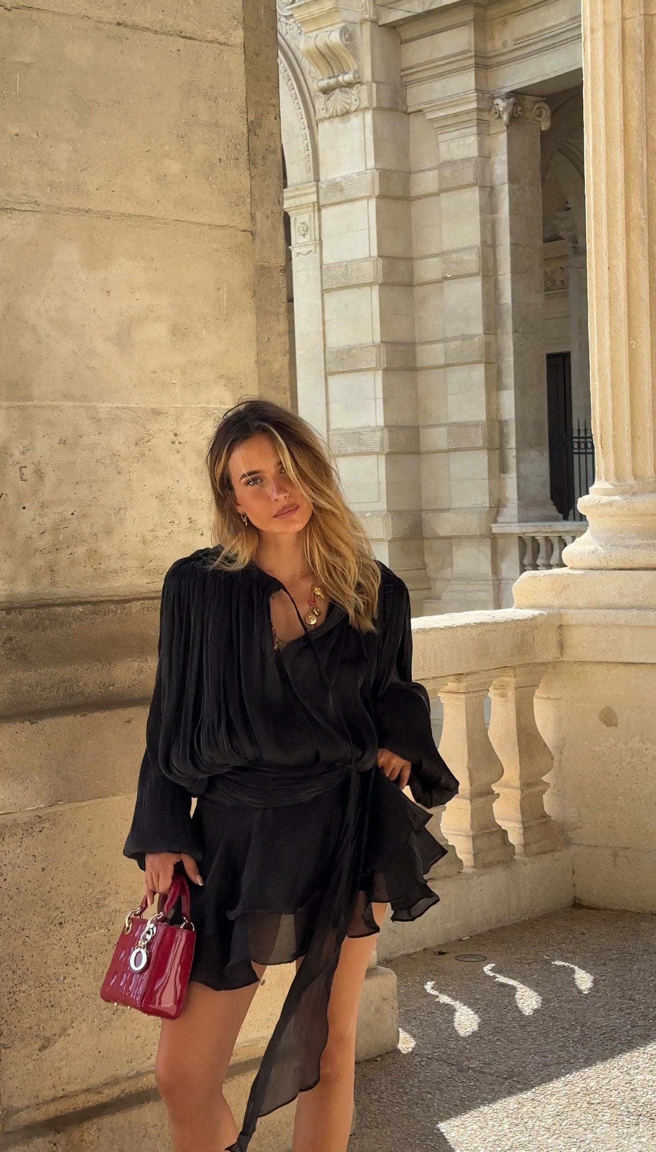 Amélia | Robe Élégante en Tissu Doux et Fluide