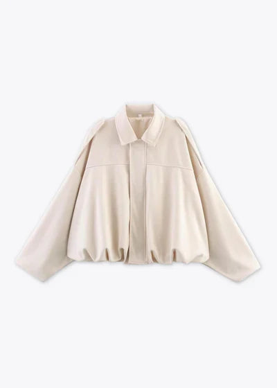Clara | Veste Long Élégant en Laine