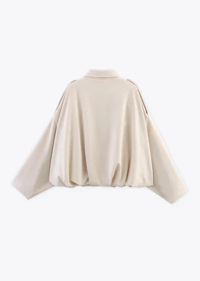 Clara | Veste Long Élégant en Laine