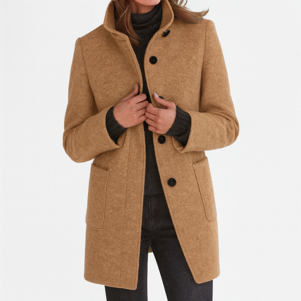 Gabrielle | Manteau Long Classique en Laine