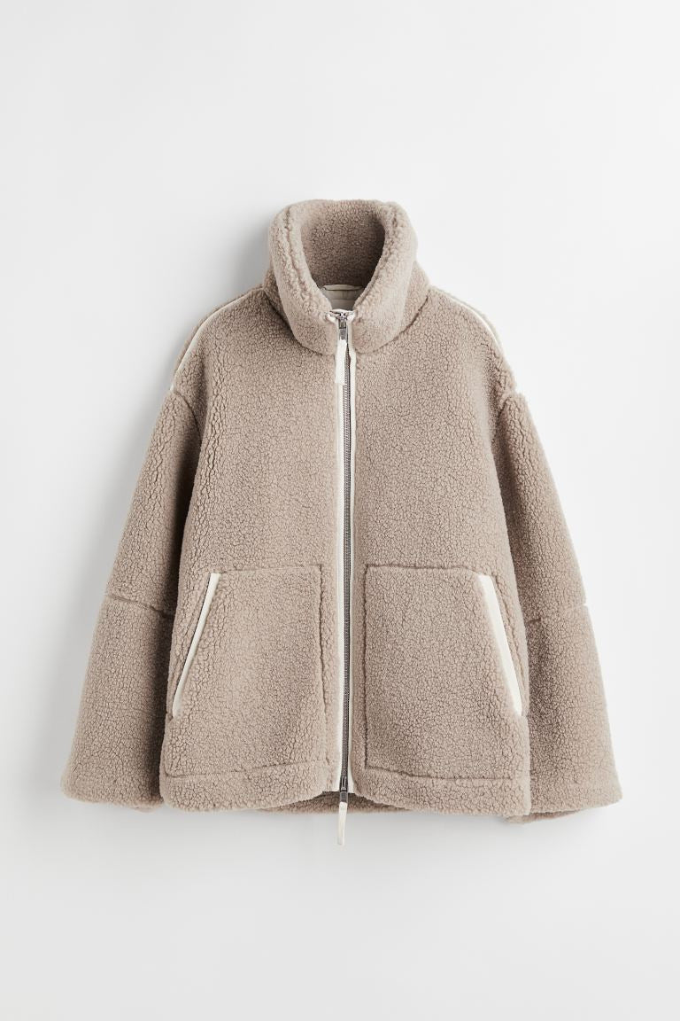 Manon | Manteau Teddy Doux et Oversize