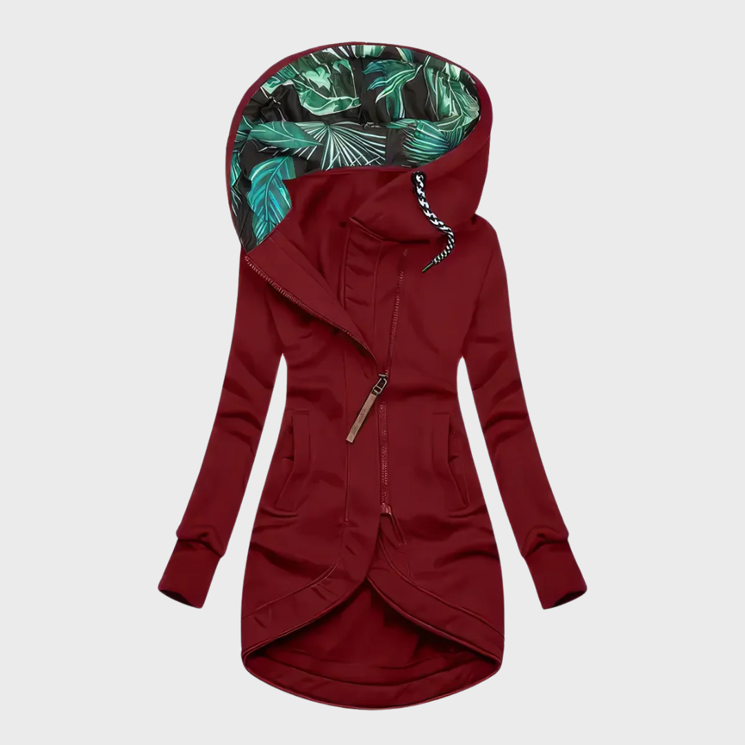Amélie | manteau d’Hiver Élégante avec Capuche