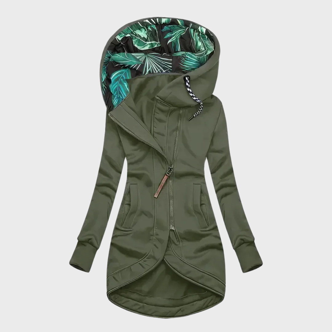 Amélie | manteau d’Hiver Élégante avec Capuche