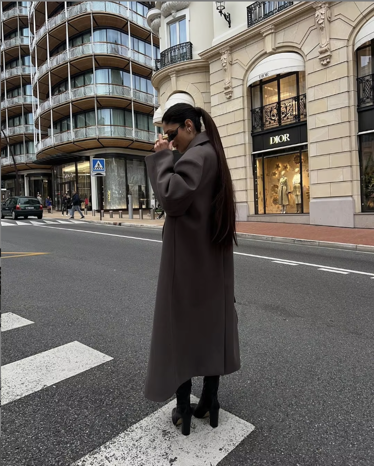 Élodie | Manteau Oversize Léger et Élégant