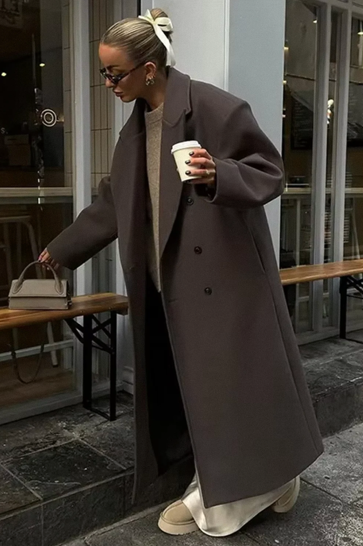 Élodie | Manteau Oversize Léger et Élégant