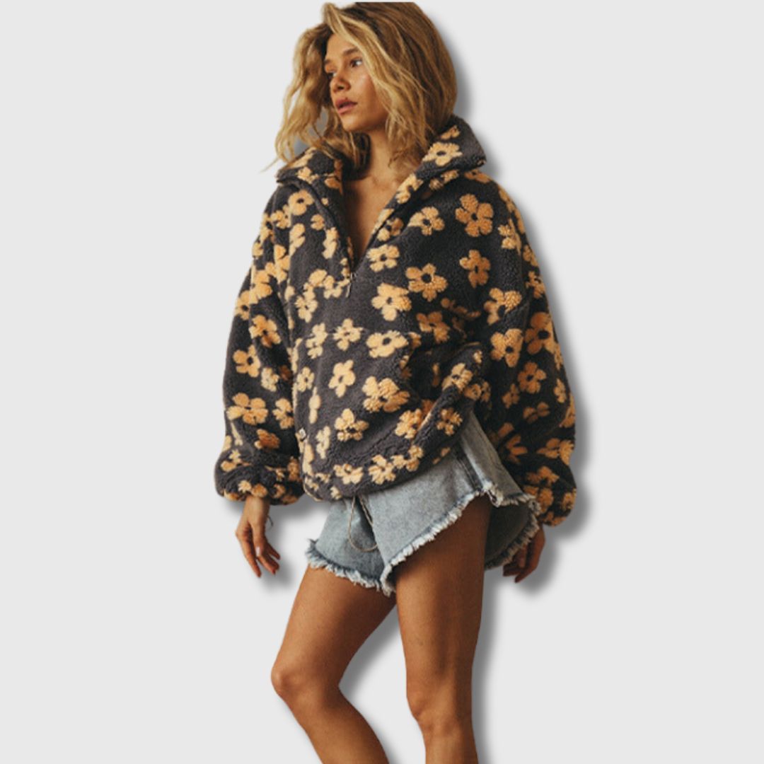 Noémie | Pull Sherpa Doux et Confortable