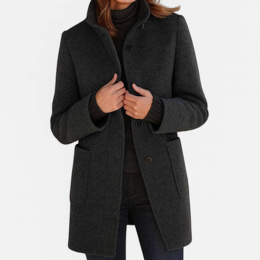 Gabrielle | Manteau Long Classique en Laine
