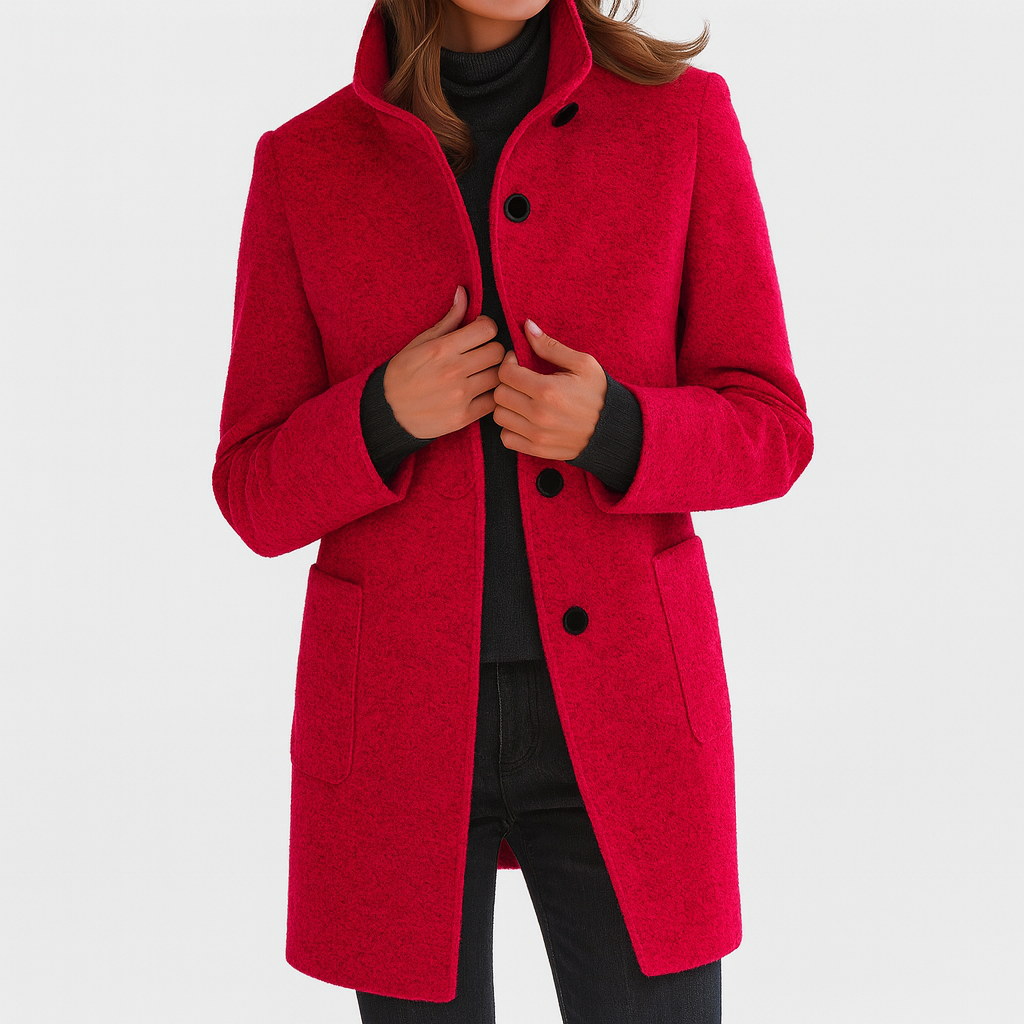 Gabrielle | Manteau Long Classique en Laine