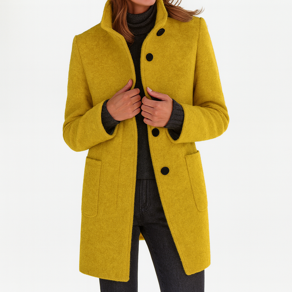 Gabrielle | Manteau Long Classique en Laine
