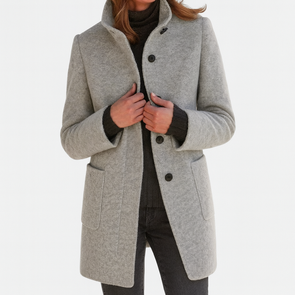 Gabrielle | Manteau Long Classique en Laine