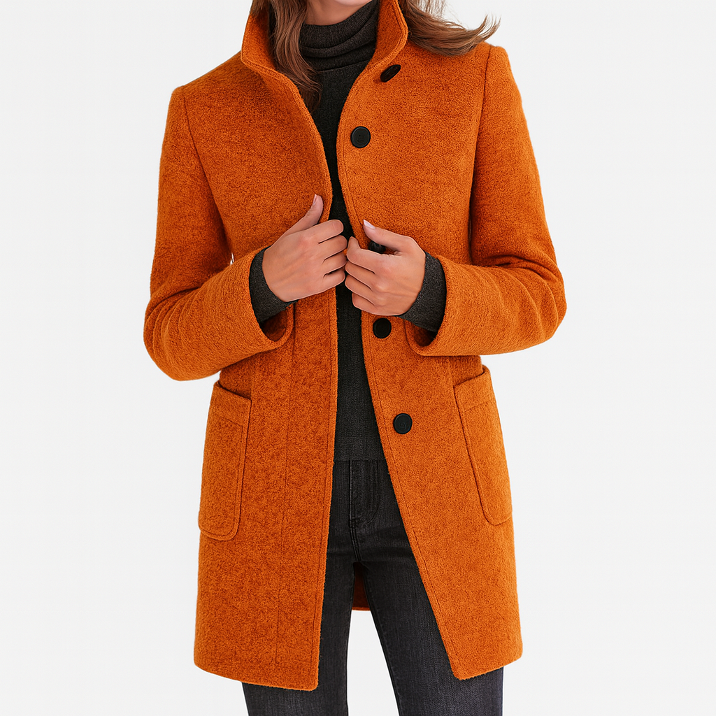 Gabrielle | Manteau Long Classique en Laine